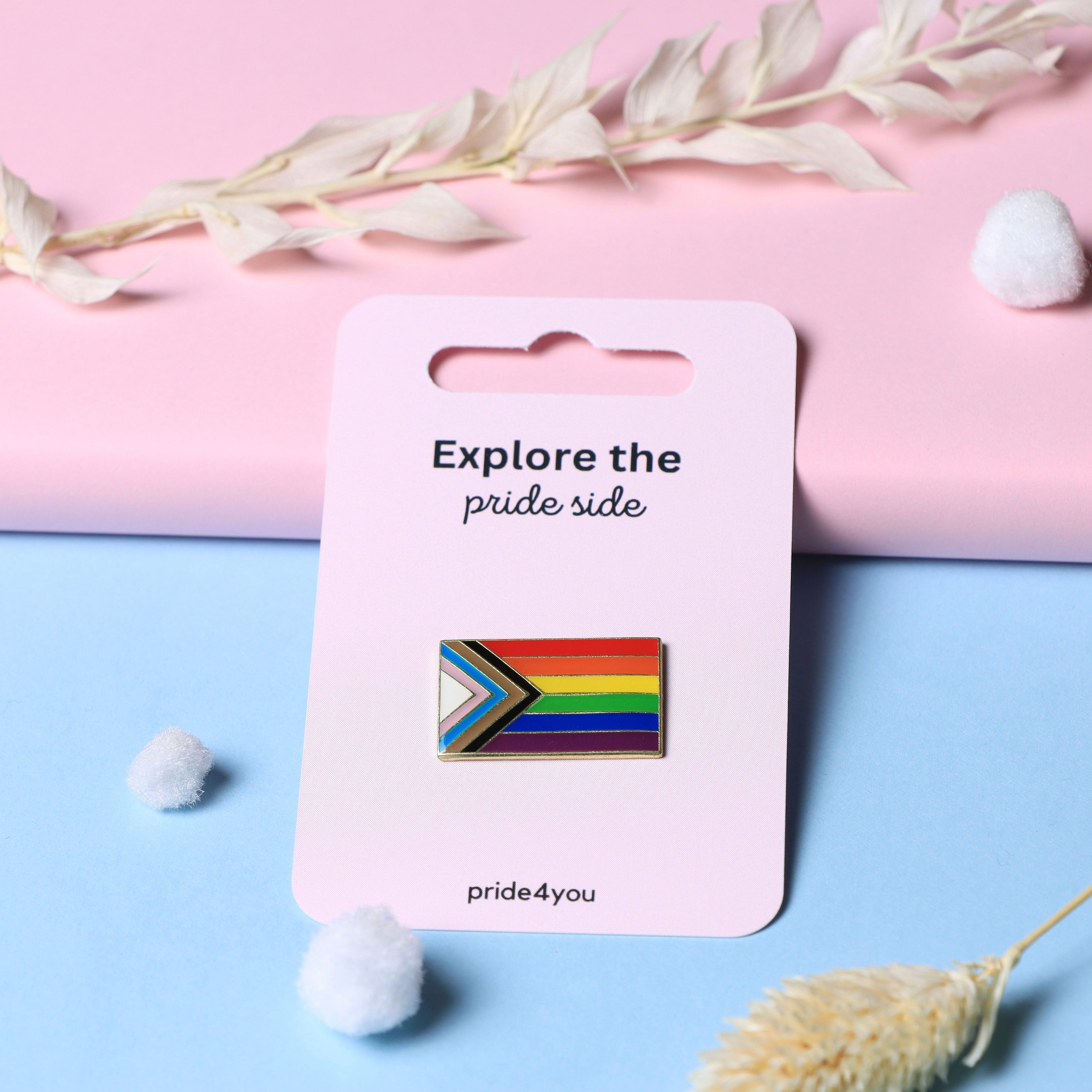 Pride Progress Flag Pin