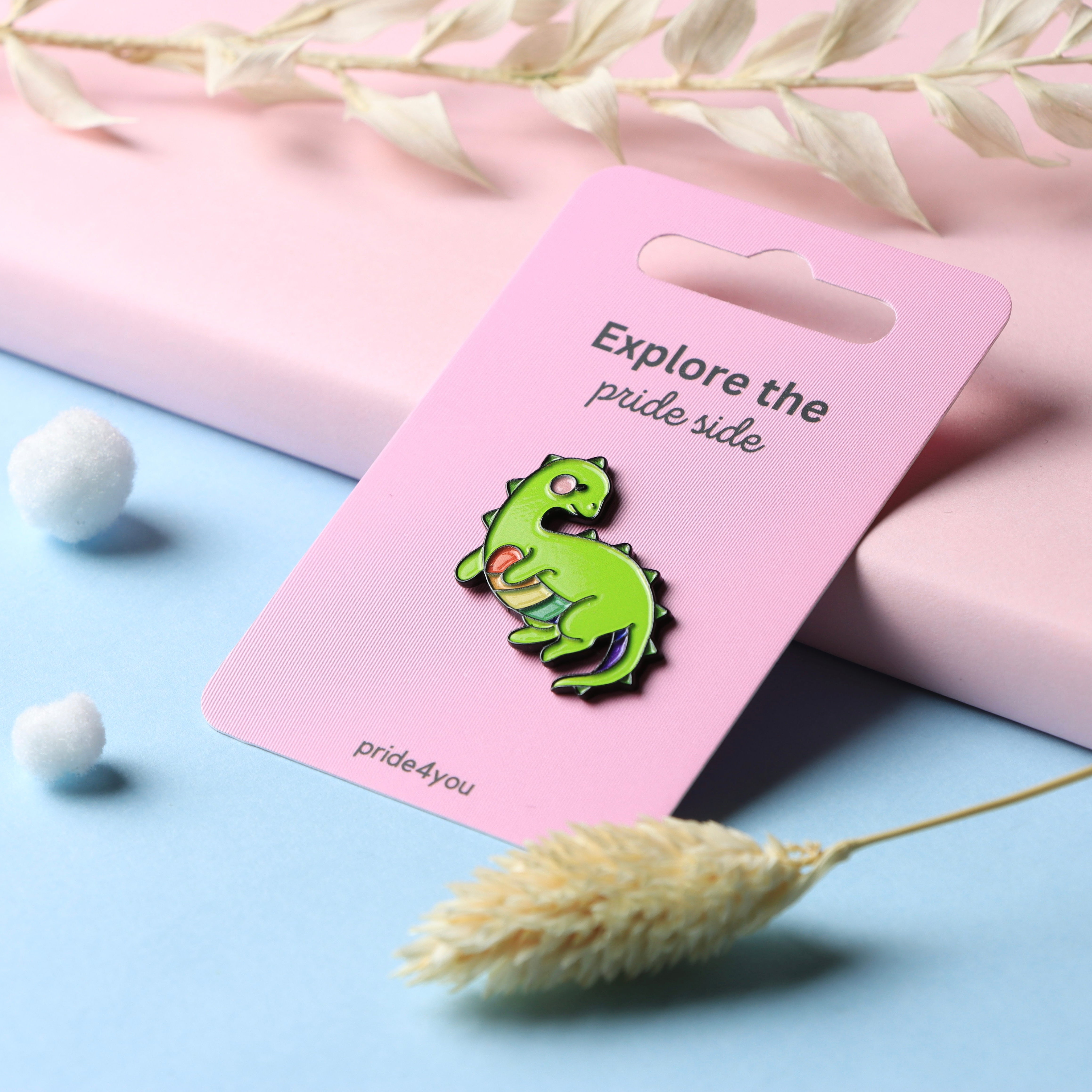Pride Dino Pin