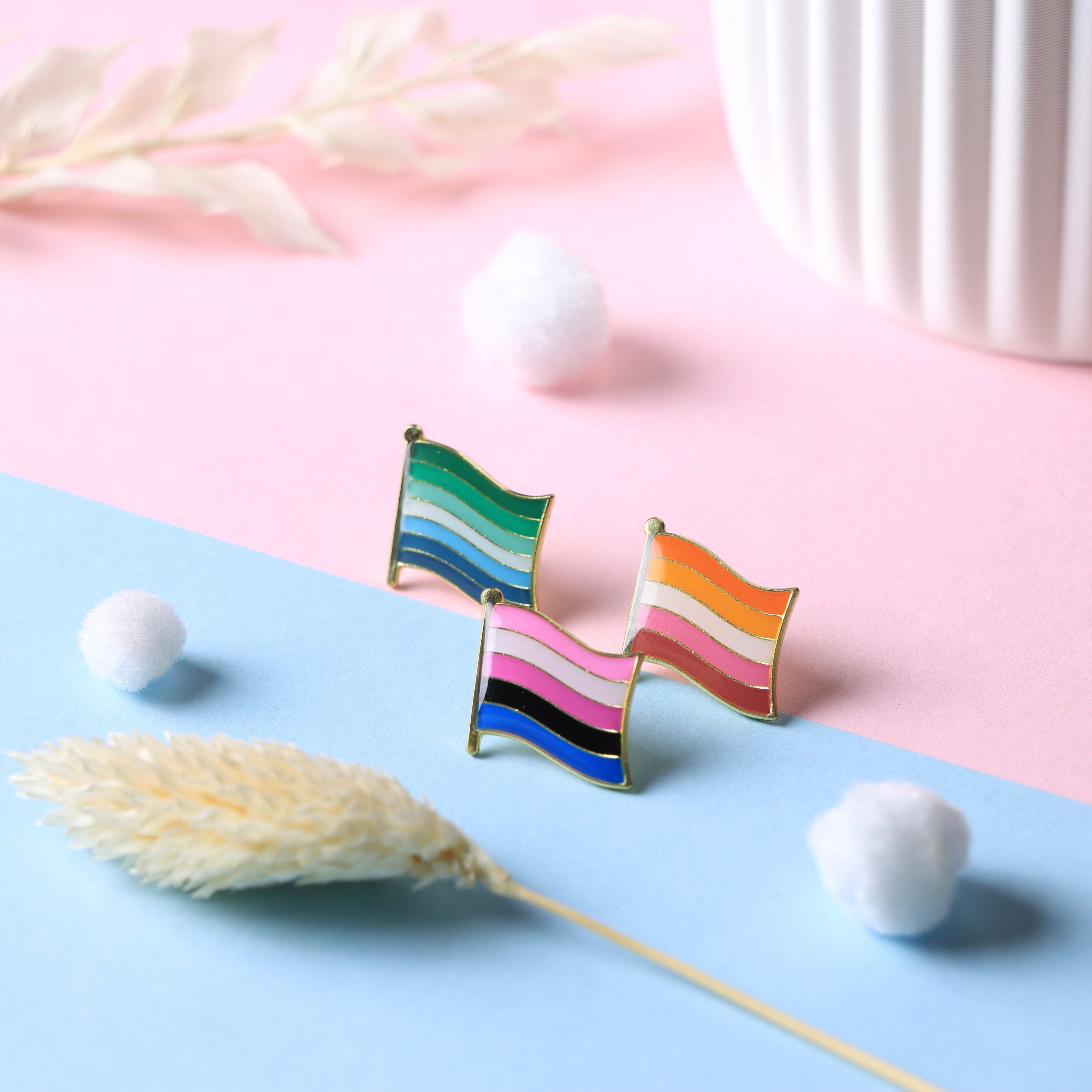 LGBT Flaggen Pin-Kollektion