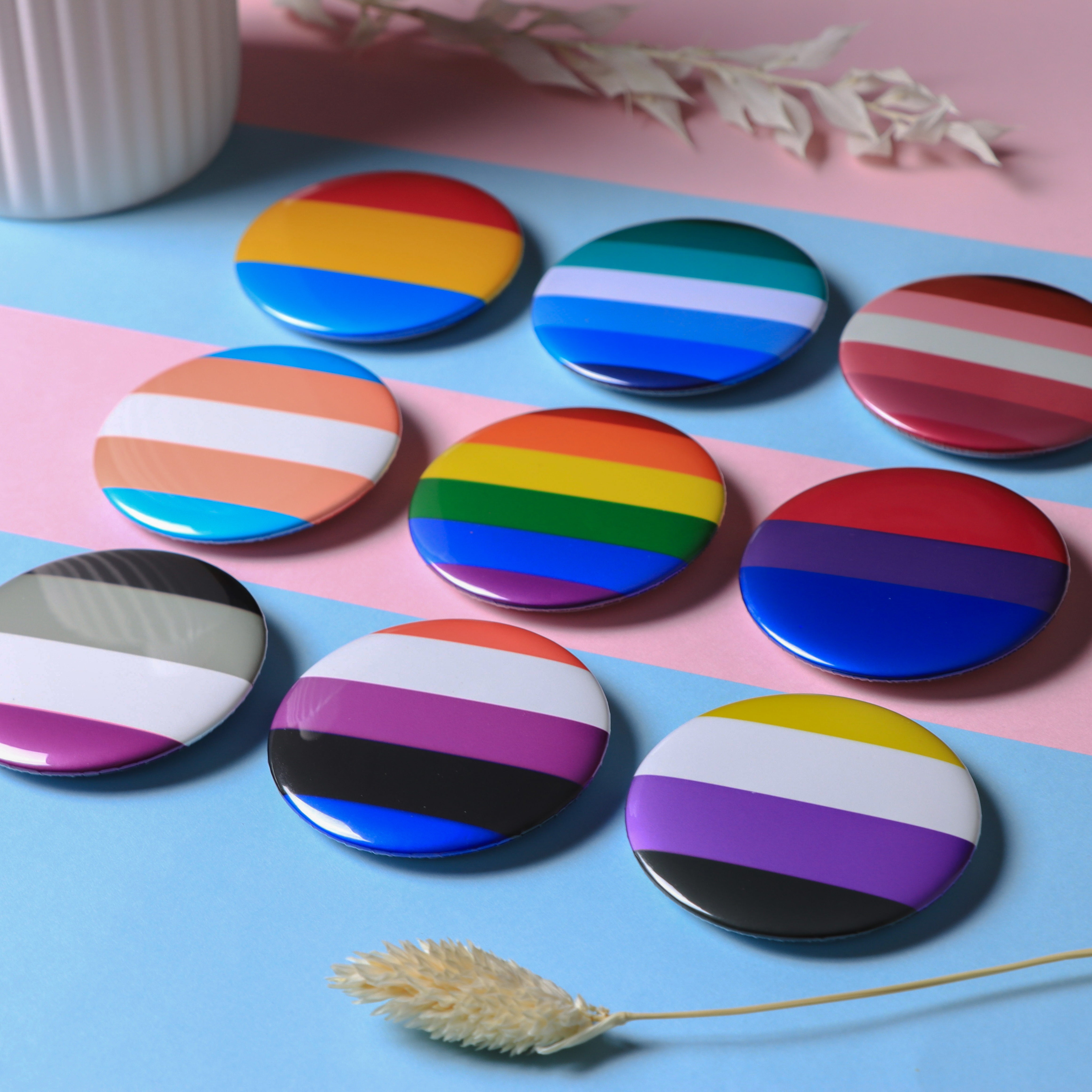 LGBT Button Pin