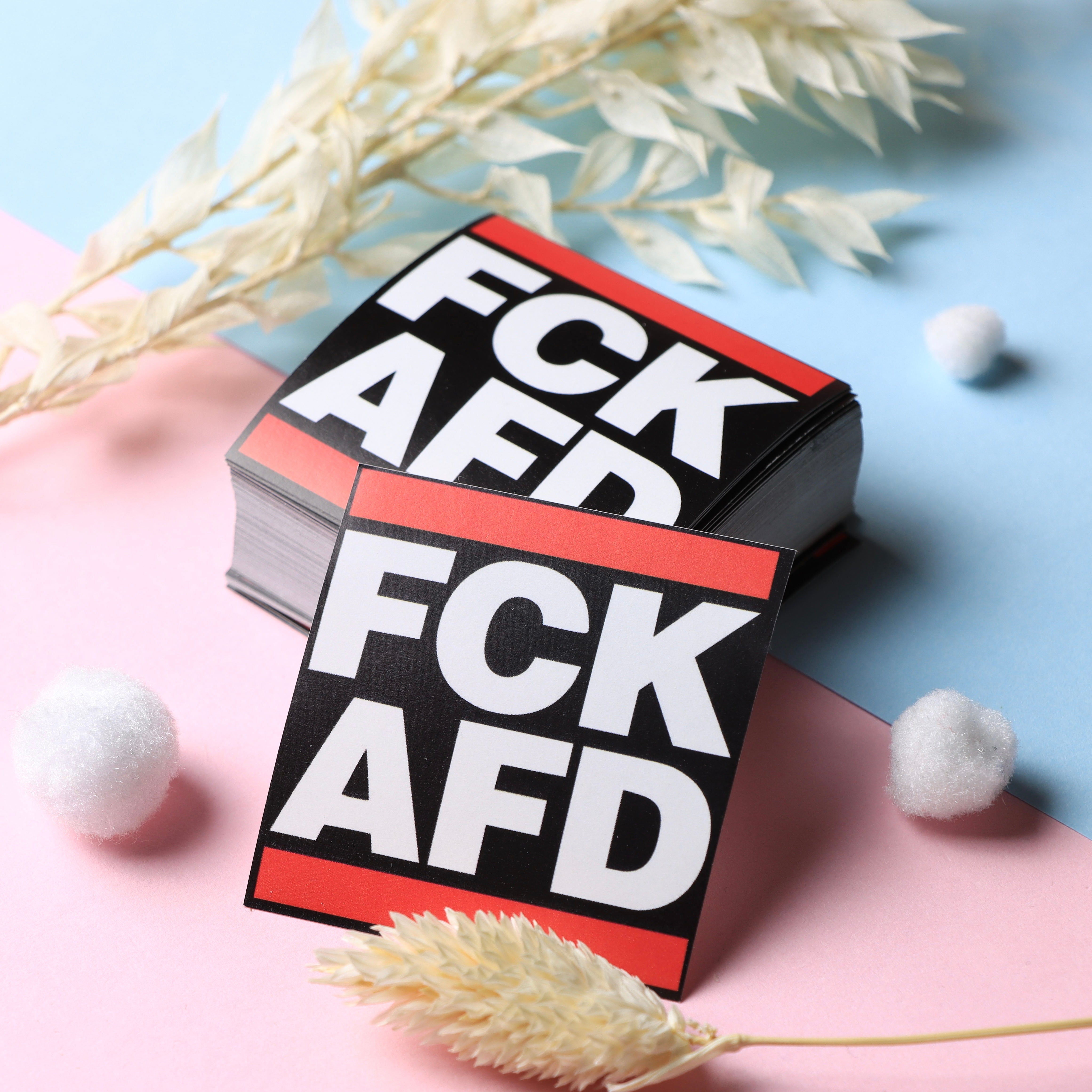 15 FCK AFD Aufkleber