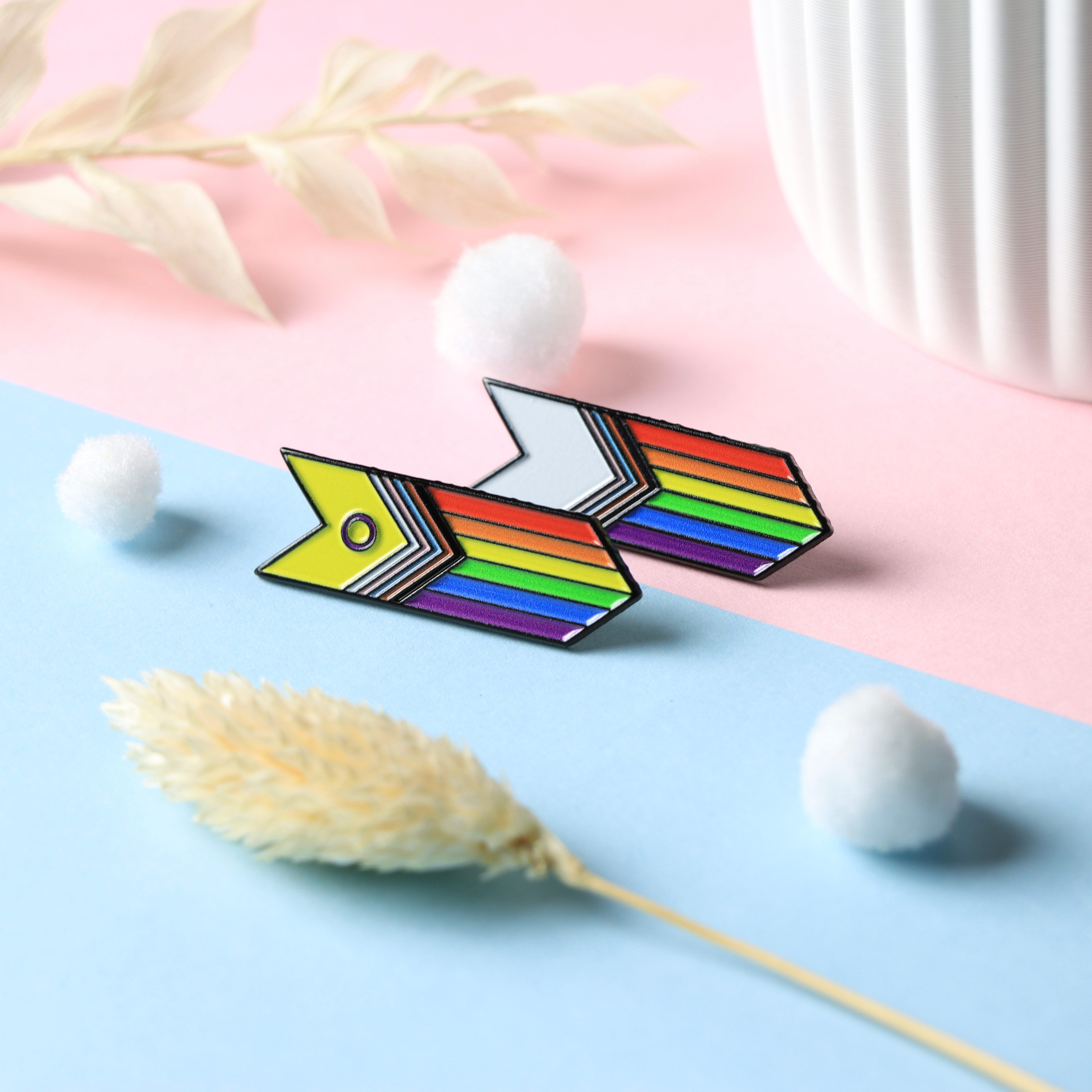 Pride Progress Schild Pin