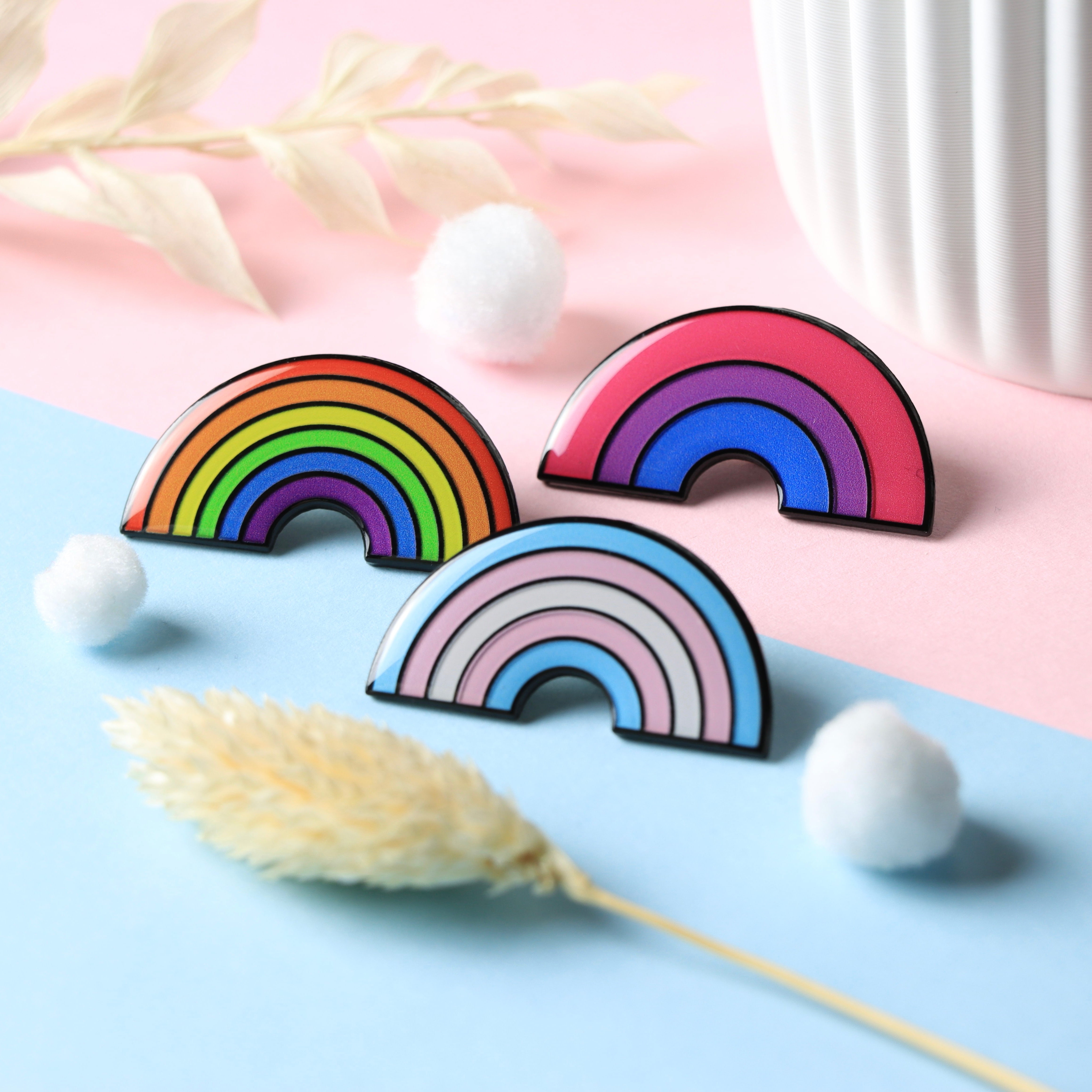 Regenbogen Pin-Kollektion