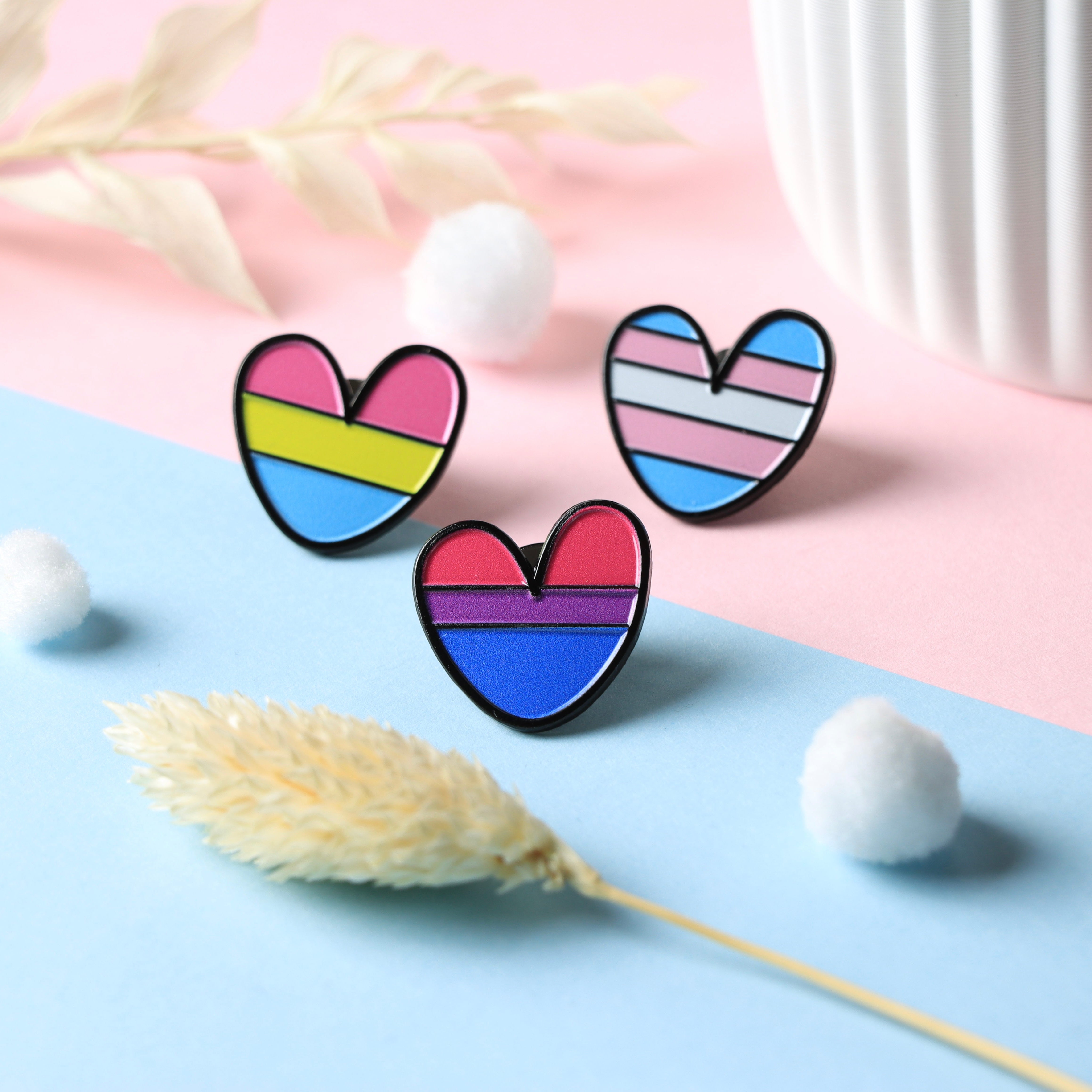 Pride Herzen Pin Kollektion