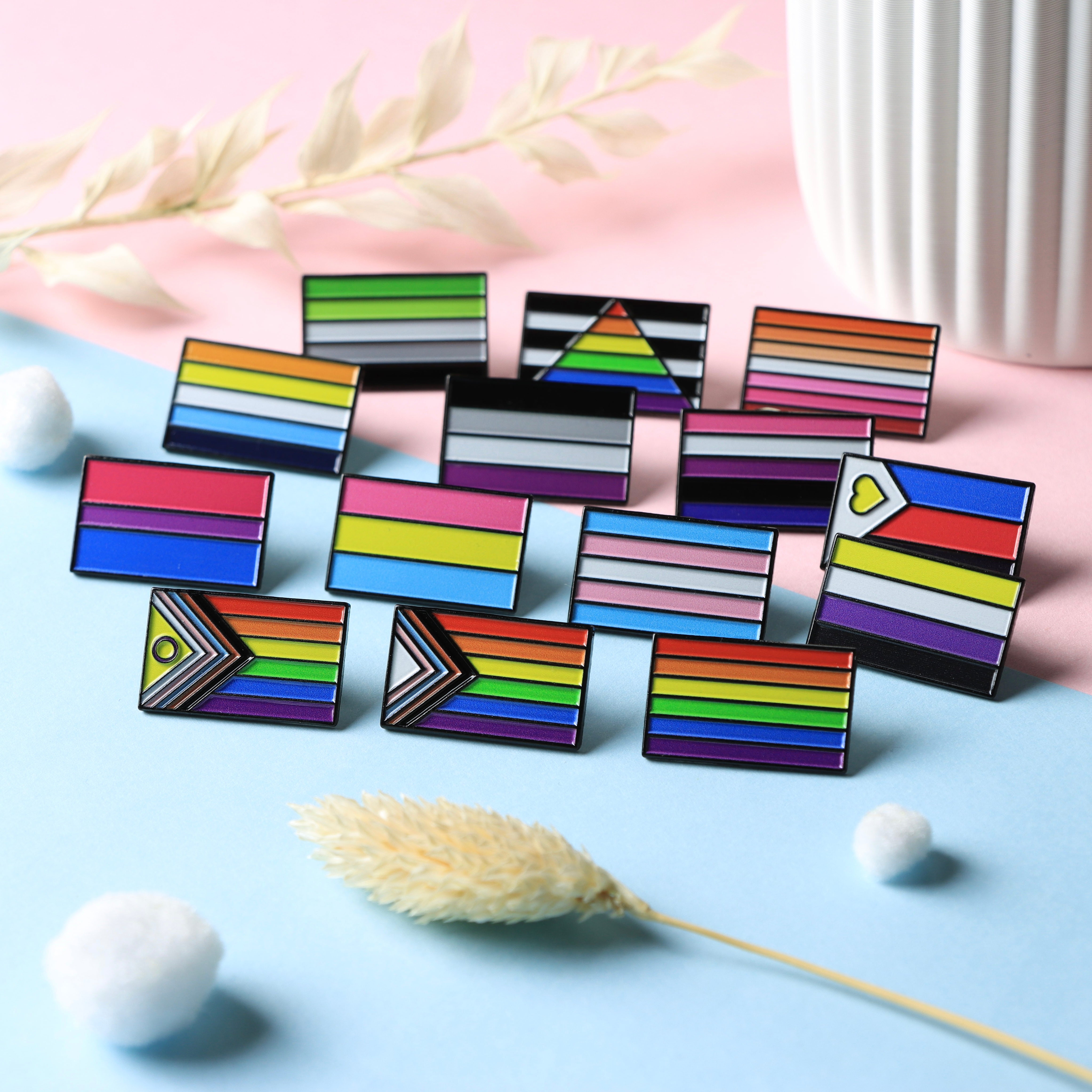 LGBT Flagge Pin-Kollektion